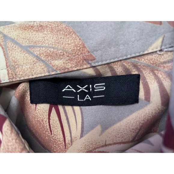 Axis LA Silk Shirt Vacation Vibes-Size Large - Picture 6 of 7